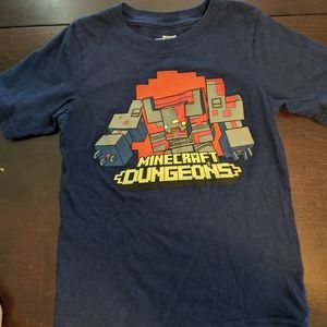 Minecraft 6 boys shirt